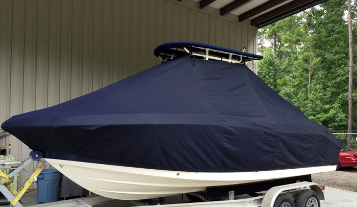 navy cover for boat 