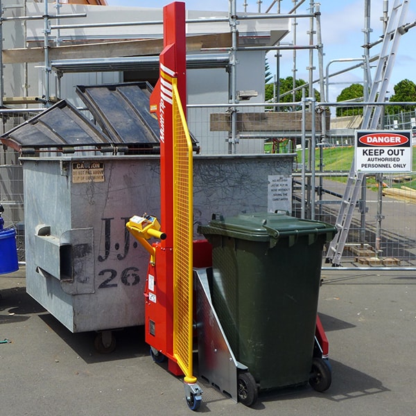 wheelie bin lifter